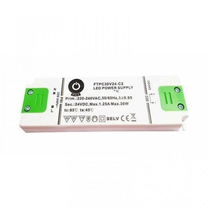 MPL‑ Zasilacz FTPC 30W meblowy 24V DC FTPC30V24‑C2 - obrazek 1