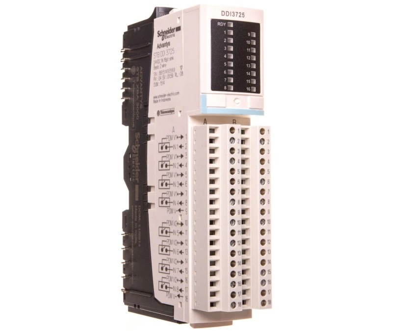 Moduł 16 wejść cyfrowych 24V DC Modicon STB STBDDI3725KS - obrazek 1