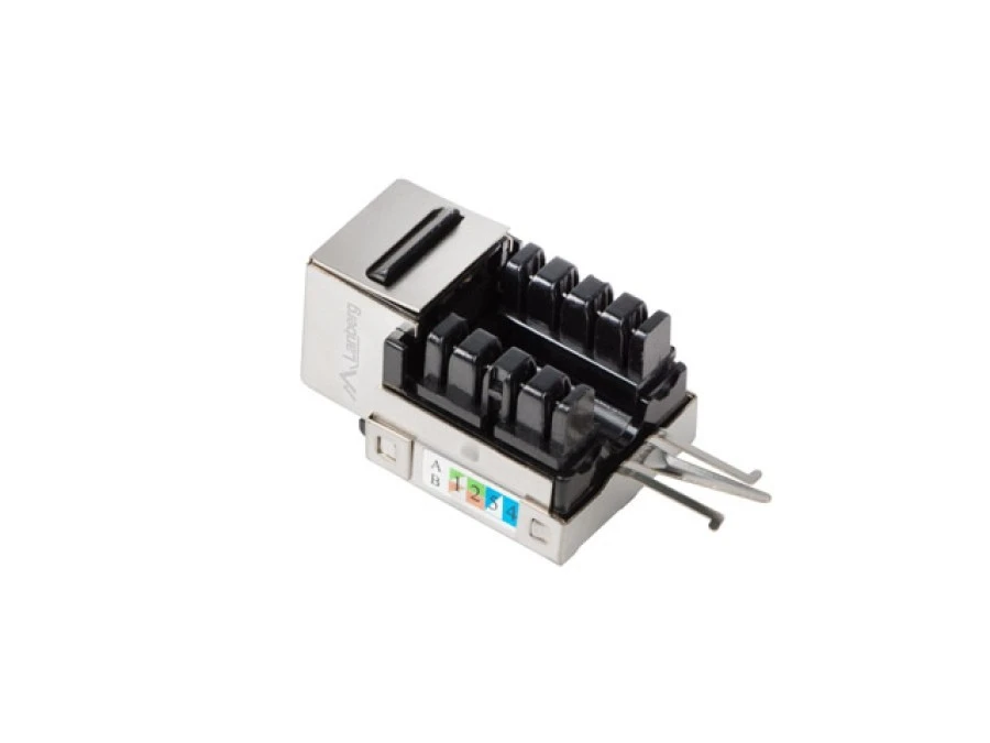 Moduł Keystone RJ45‑LSA FTP kat.5E 90st do puszki montażowej LANBERG KSF5‑1090 - obrazek 2