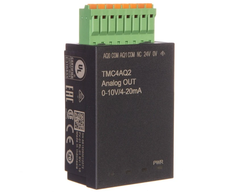 Moduł 2 wyjścia analogowe Modicon M241‑2 TMC4AQ2 - obrazek 1