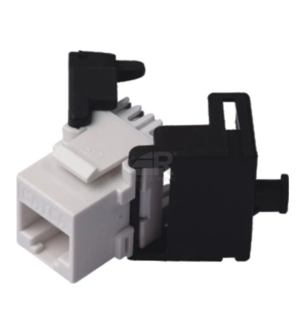 Moduł gniazda RJ45 (keystone) kat. 6 nieekranowany UTP beznarzędziowy - obrazek 1