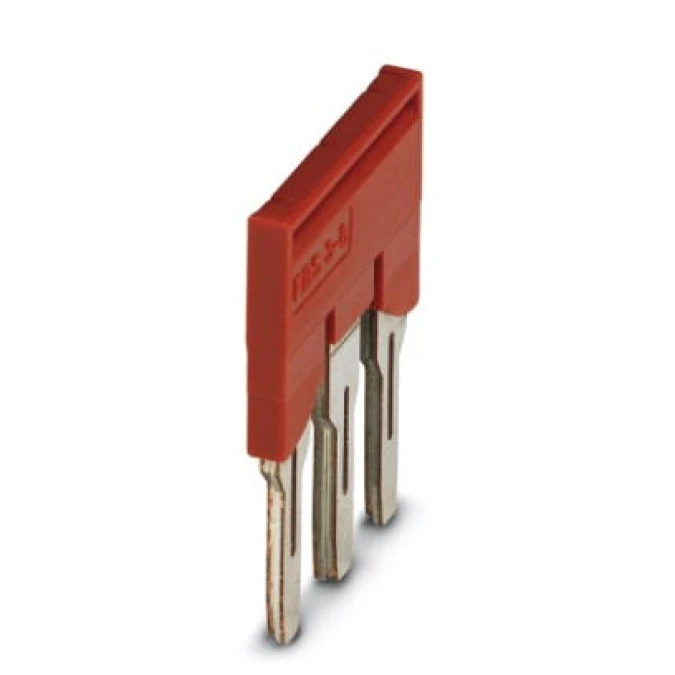 Mostek wtykany 41A 3‑torowy czerwony FBS 3‑8 3030297 /25szt./ - obrazek 2