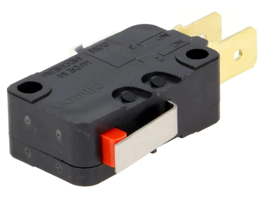 Mikroprzełącznik SNAP ACTION z dźwignią SPDT 16A/250VAC IP40 D3V‑161‑1C5 - obrazek 1