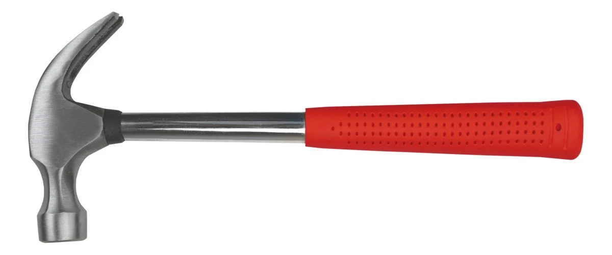 Młotek stolarski 450 g trzonek metalowy 02A708 - obrazek 1