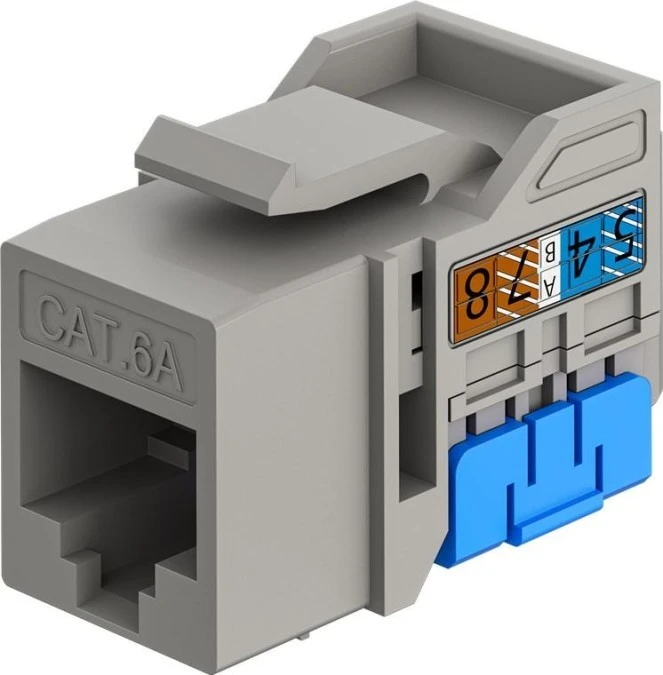 Moduł Keystone RJ45 CAT 6A, UTP, Slim i Short 77951 - obrazek 1