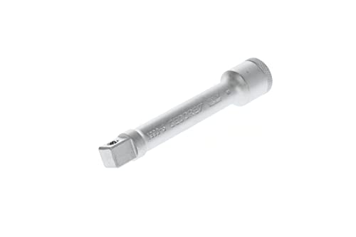 GEDORE Przedłużenie klucza nasadowego, 1/2" 12,5 mm napęd 4 kątny, długość 125 mm, adapter, narzędzie, 1990 5, stal chromowana - obrazek 1