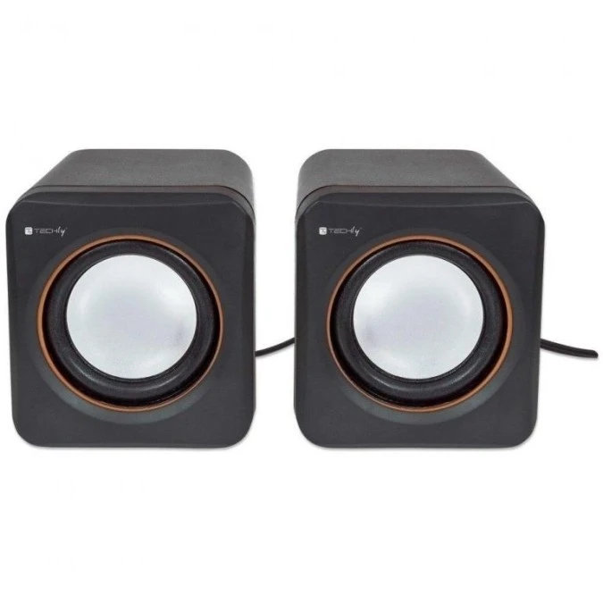 Mini Głośniki Komputerowe 2.0 Jack 3.5mm 3W Zasilanie USB - obrazek 2
