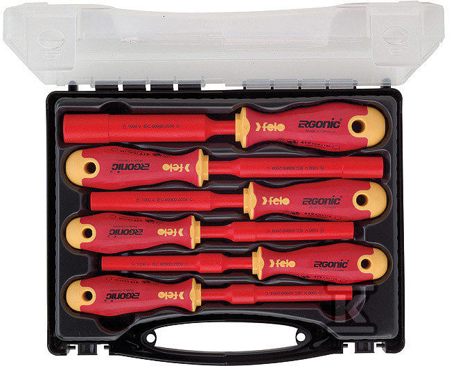Zestaw wkrętaków FELO – Ergonic M-Tec VDE FL41910636