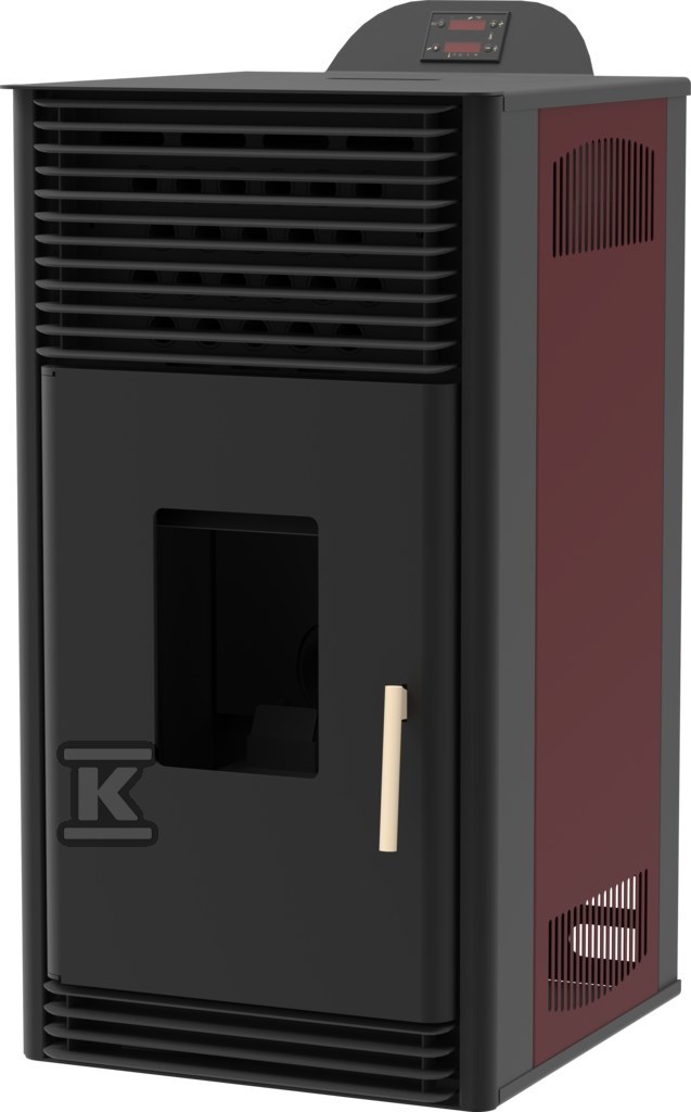 Termokominek peletowy BRETA ARIA 10, ekologiczny, zautomatyzowany, powietrzny LSMBA10A