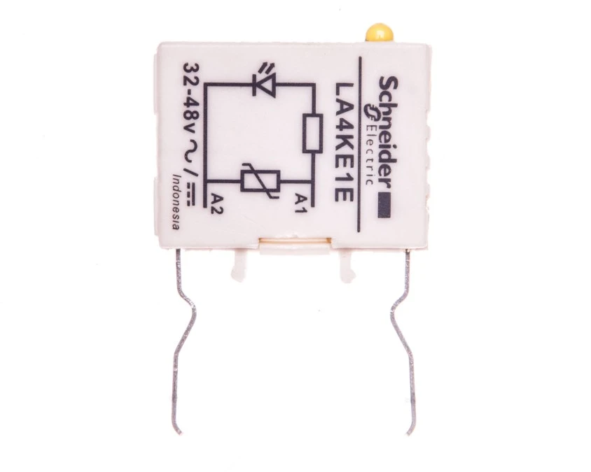 Moduł ogranicznika warystor 32‑48V AC/DC ze wskaźnikiem LED LA4KE1E - obrazek 1