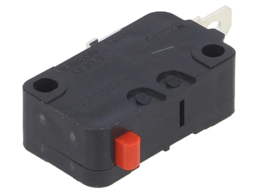 Mikroprzełącznik SNAP ACTION bez dźwigni SPST‑NO 16A/250VAC D3V‑16‑3A5 - obrazek 1