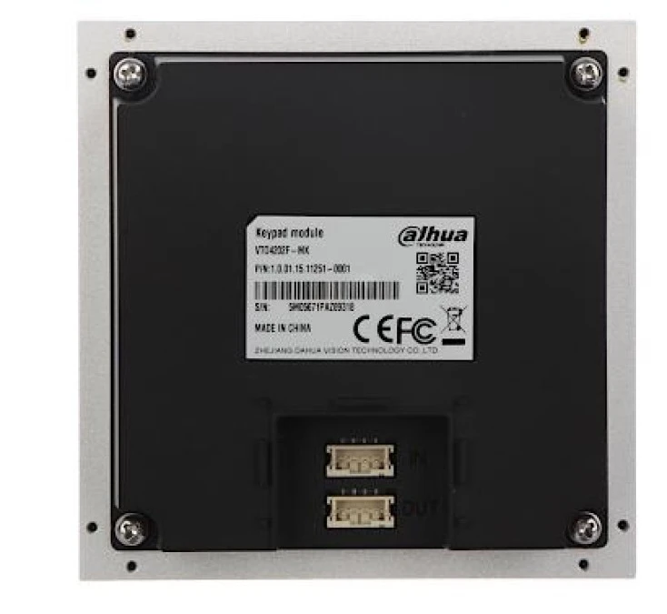 Moduł klawiatury VTO4202F‑MK - obrazek 3