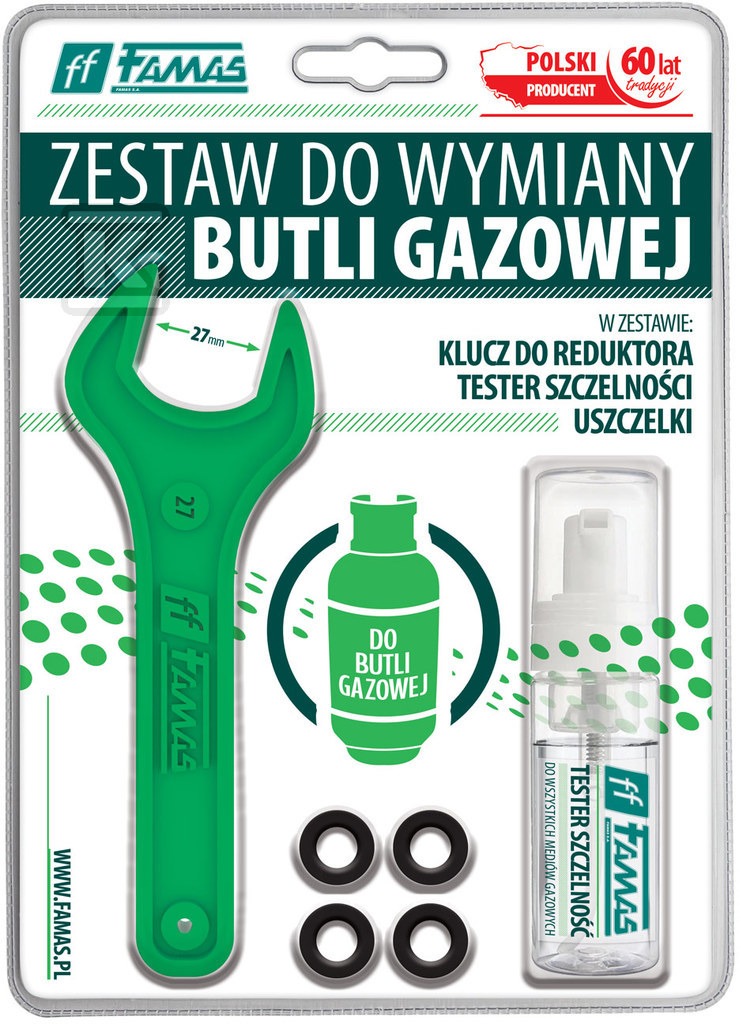 Zestaw do wymiany butli gazowej FTS-Z - obrazek 1