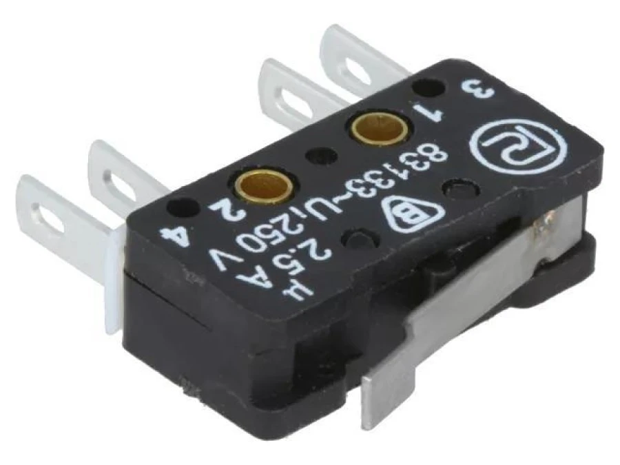 Mikroprzełącznik SNAP ACTION ON‑(ON), 2,5A/250VAC 0,3A/220VDC 83 133 S54 AR14.75 - obrazek 1