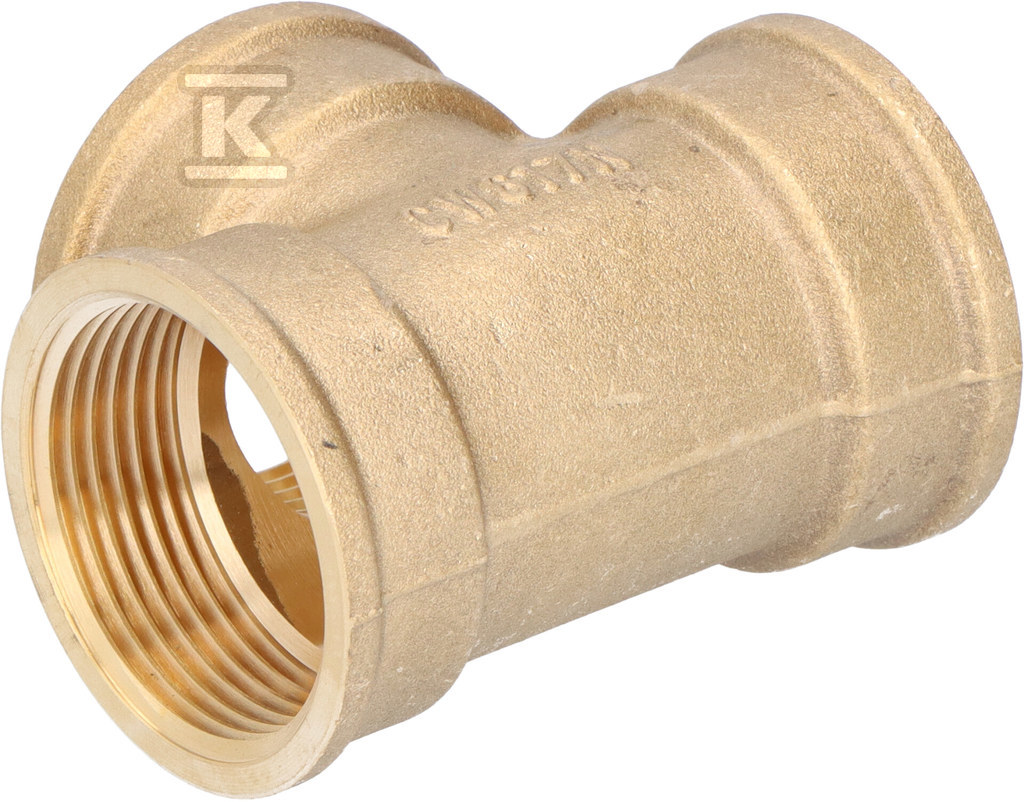 Trójnik mosiężny 5/4" żółty T05Z - obrazek 2