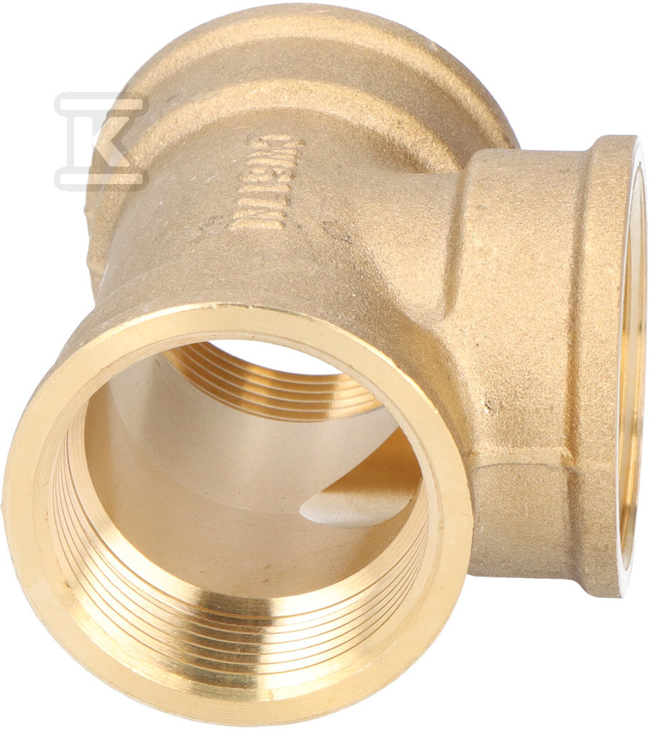 Trójnik mosiężny 5/4" żółty T05Z - obrazek 3