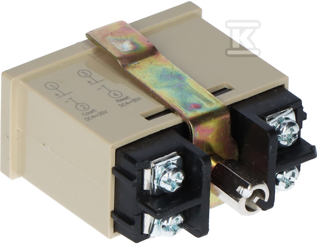 Licznik impulsów CLI-11T/230 Licznik impulsów napięcie wejścia liczącego=230VAC/DC panelowy - obrazek 3