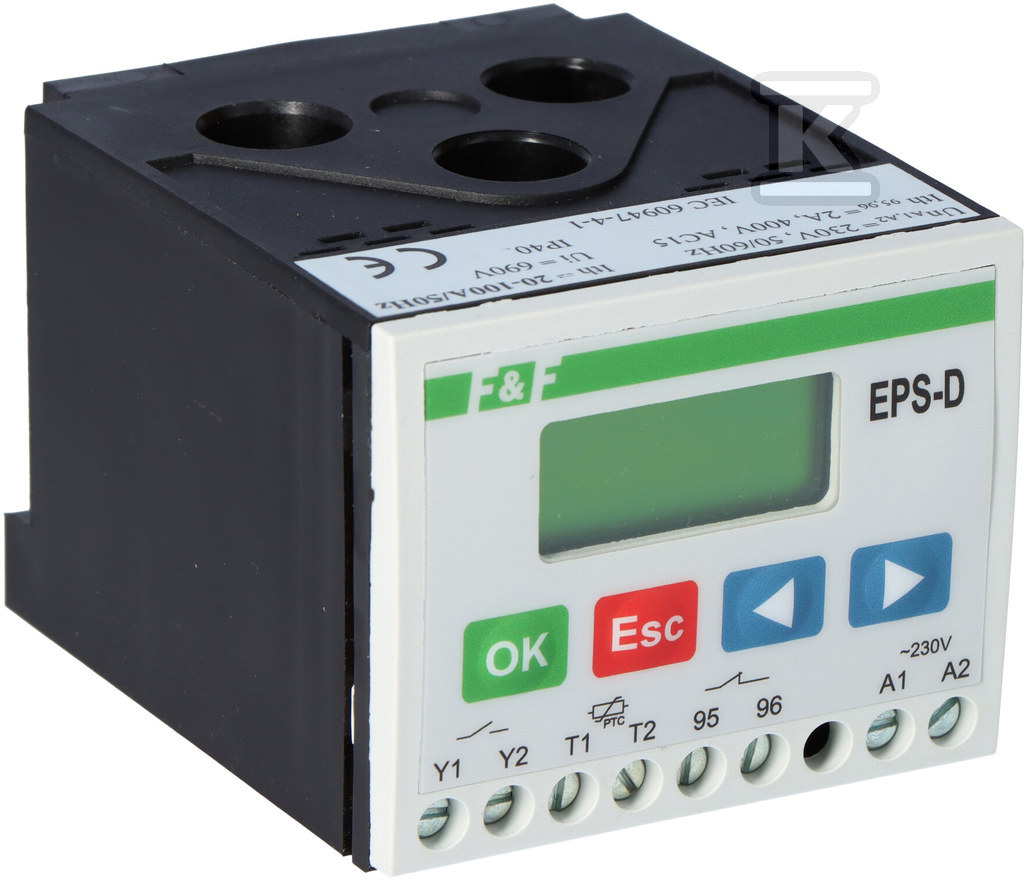 Elektroniczny przekaźnik silnikowy EPS-D 20-100A EPS-D-100A