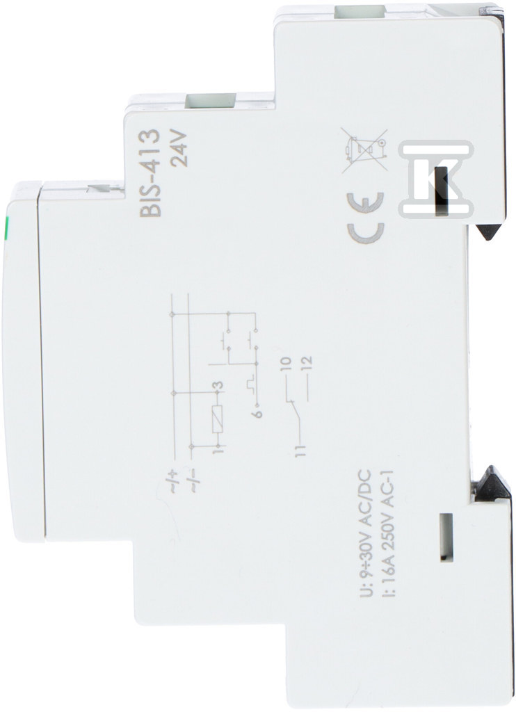 Przekaźnik bistabilny BIS-413 24V BIS-413-24V - obrazek 3