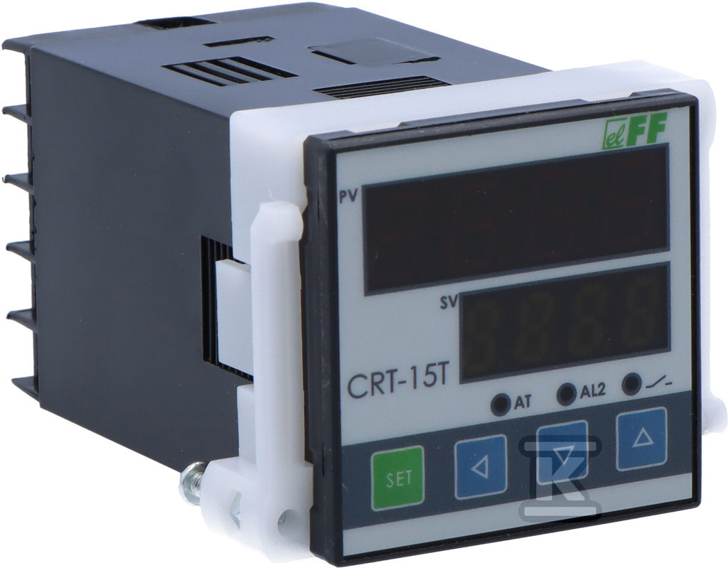 Cyfrowy regulator temperatury CRT-15T z sondą w kpl., zakres reg. 0-400° C, I=3A, panelowy