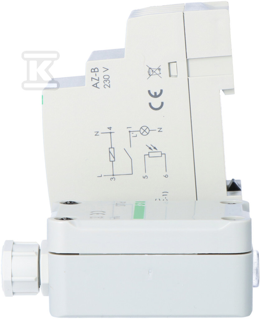 Automat zmierzchowy AZ-B PLUS I=16A, zewnętrzna sonda hermetyczna PLUS, 2 moduły AZ-B-PLUS - obrazek 2