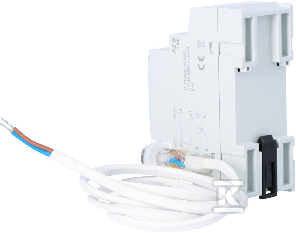 Automat zmierzchowy 16A U=12-264AC/DC AZ-B-UNI - obrazek 3