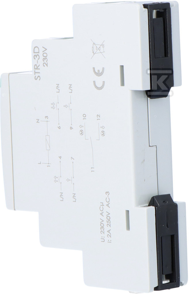 Sterownik rolet, silnik AC STR-3D - obrazek 3