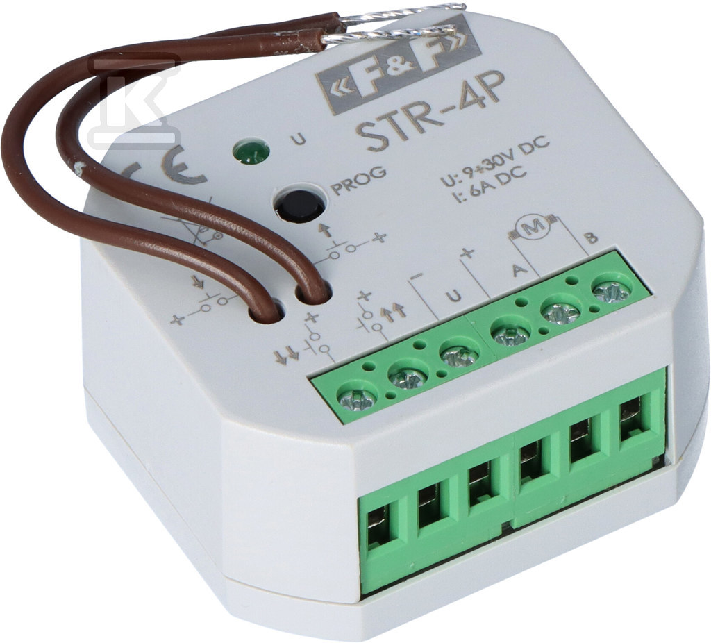 Sterownik rolet, silnik DC STR-4P - obrazek 1