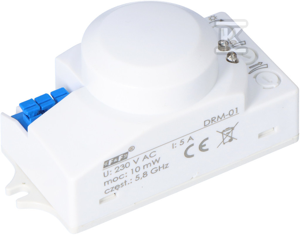 Mikrofalowy czujnik ruchu 360 stopni DRM-01