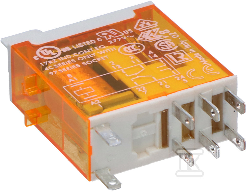 Przekaźnik 2P 8A 230V AC 46.52.8.230.0040 - obrazek 1