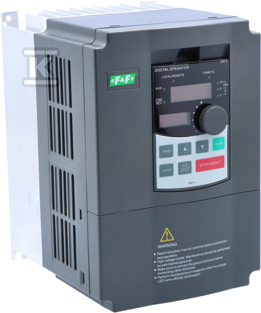 Falownik jednofazowy Uwe=230V AC, Iwe=24A, Uwy=3x230V AC, Iwy=10A, Pmax=2,2kW FA-1LX022