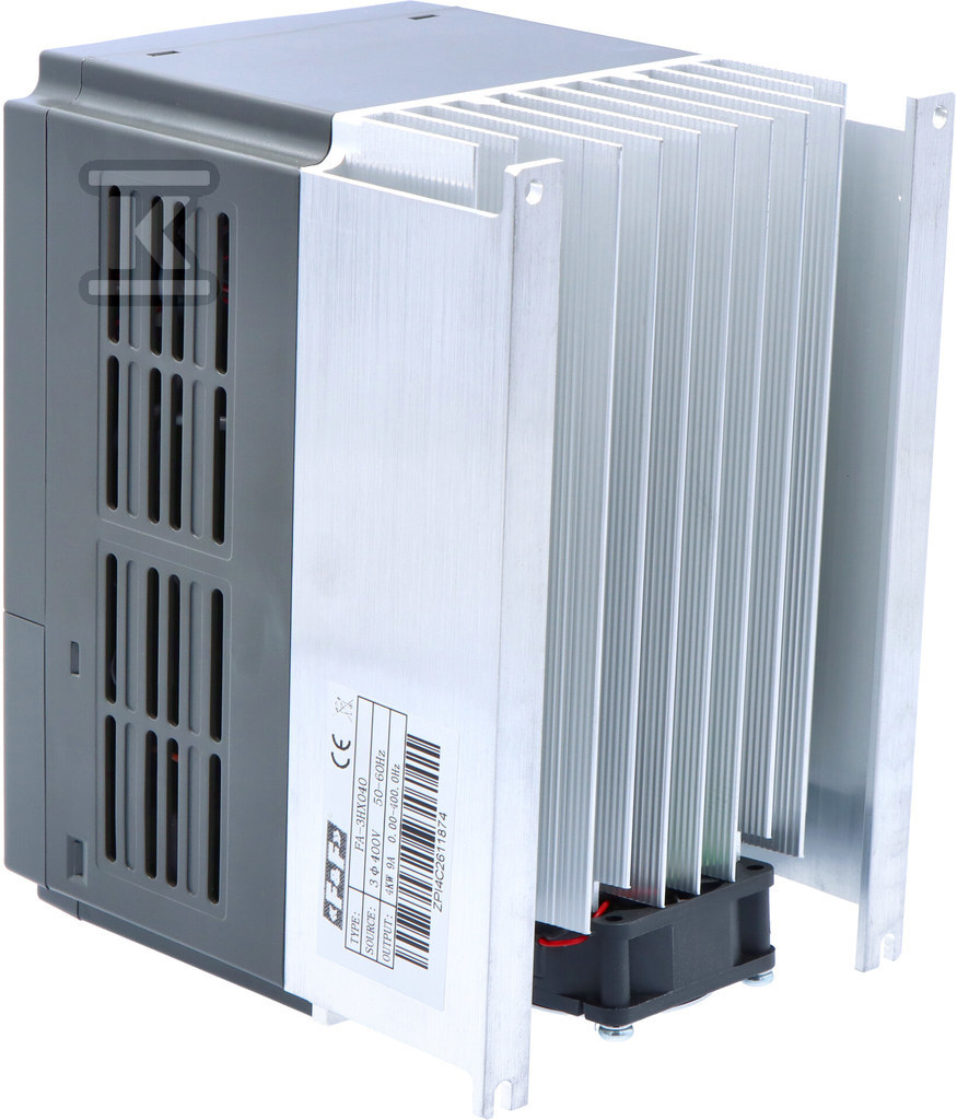 Falownik trójfazowy Uwe=3x400V AC, Iwe=11A, Uwy=3x400V AC, Iwy=8,5A, Pmax=4kW FA-3HX040 - obrazek 2