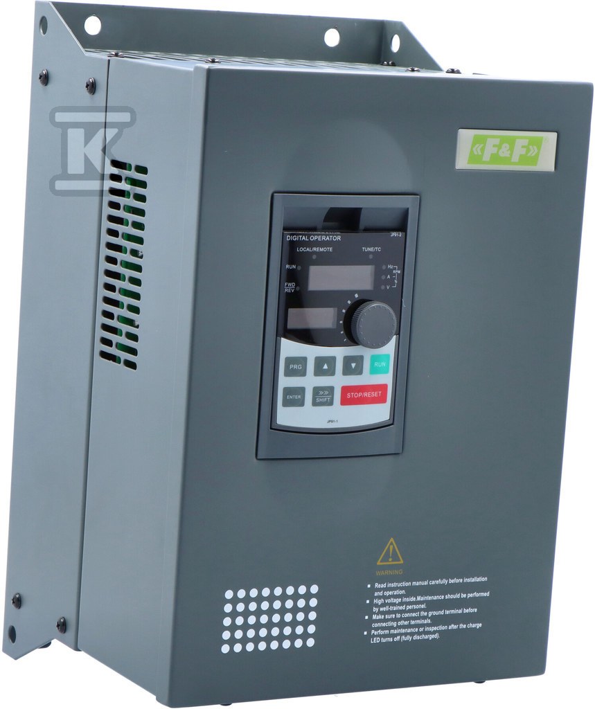 Falownik trójfazowy Uwe=3x400V AC, Iwe=26A, Uwy=3x400V AC, Iwy=25A, Pmax=11kW FA3X110 - obrazek 1