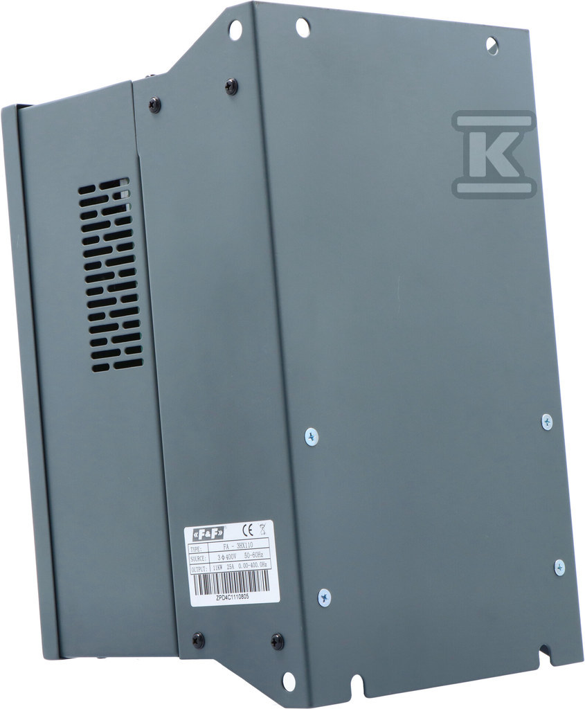 Falownik trójfazowy Uwe=3x400V AC, Iwe=26A, Uwy=3x400V AC, Iwy=25A, Pmax=11kW FA3X110 - obrazek 2