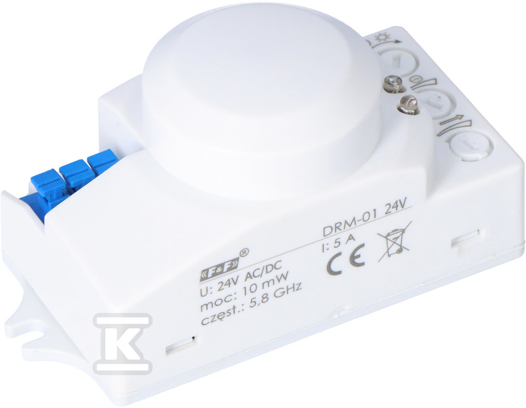 Mikrofalowy czujnik ruchu 360 stopni 24V DRM-01 DRM-01-24V