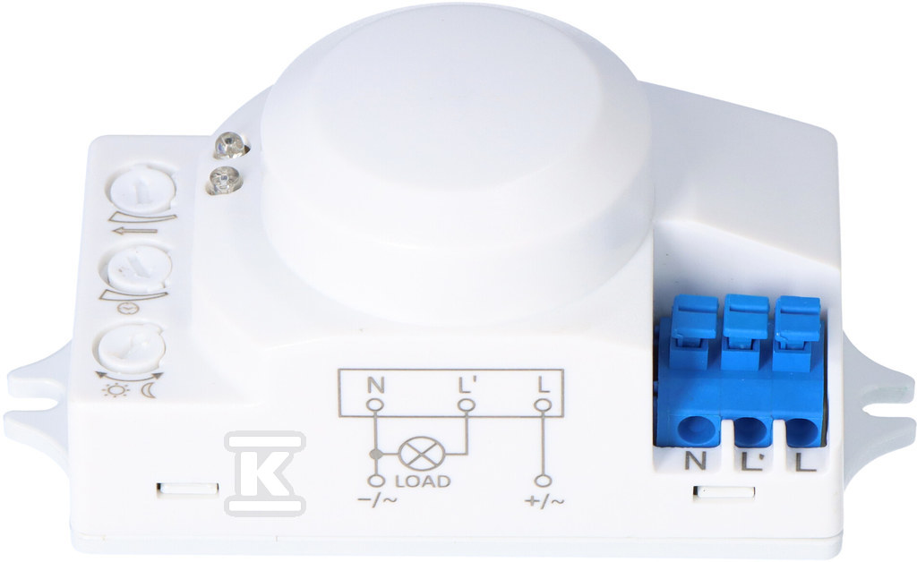 Mikrofalowy czujnik ruchu 360 stopni 24V DRM-01 DRM-01-24V - obrazek 3