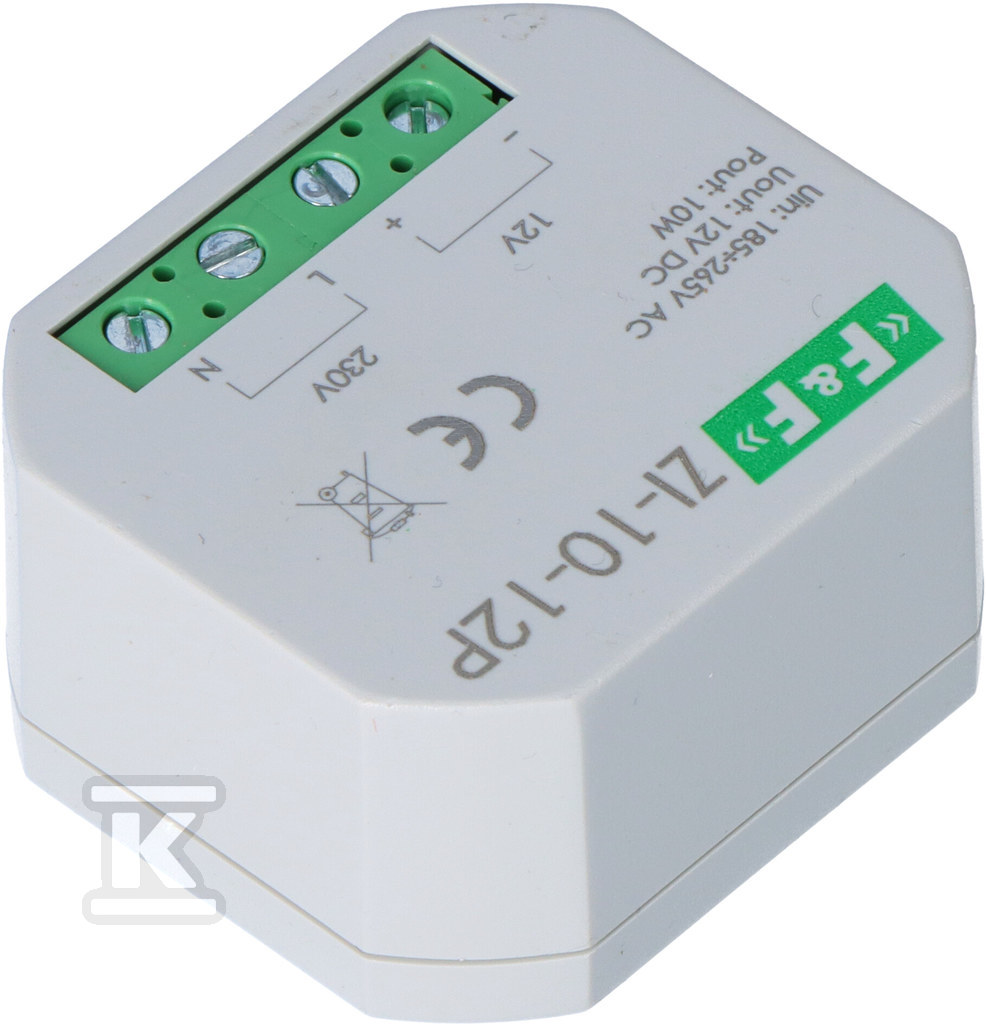 Zasilacz impulsowy do puszki 12V DC 10W ZI-10-12P - obrazek 3