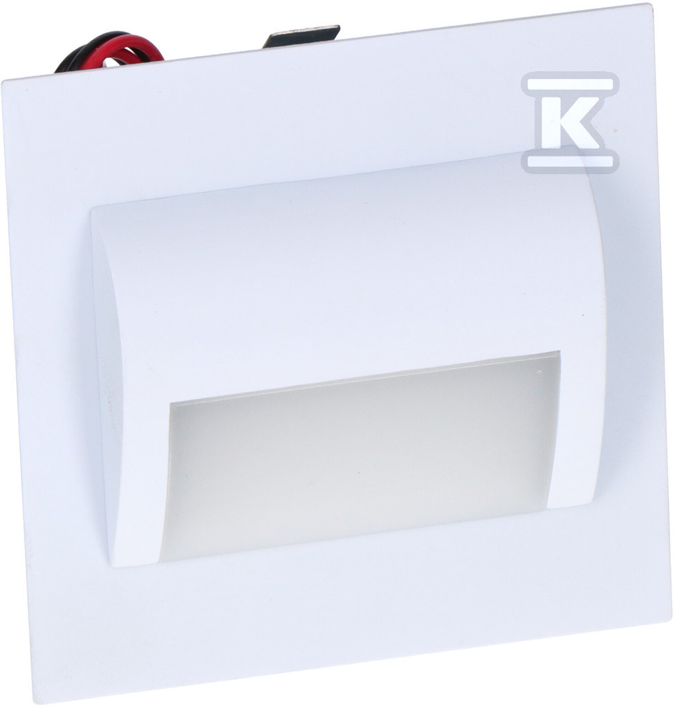 Oprawa schodowa LED Inga, biała, 1,2W, 3100K, ciepła LS-IWW