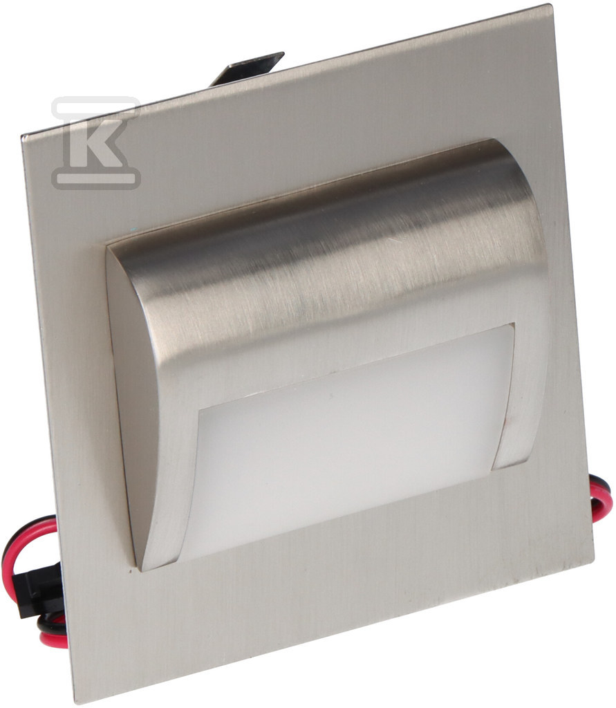 Oprawa schodowa LED Inga, satyna, 1,2W, 5900K, zimna LS-ISC