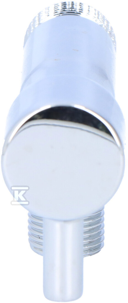 Zawór kątowy z głowicą ceramiczną 1/2"x3/8", uchwyt metalowy Z1238C - obrazek 2