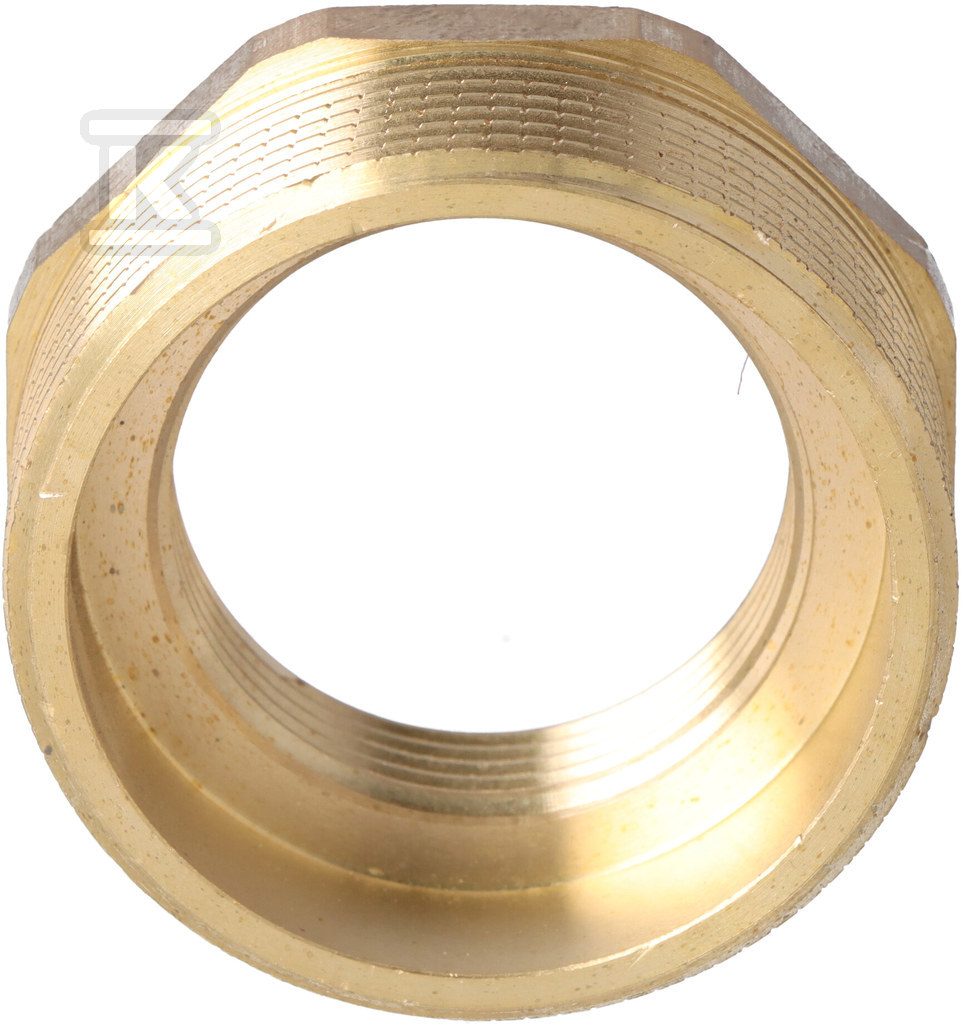 Redukcja mosiężna 2"x5/4" żółta R11Z - obrazek 2