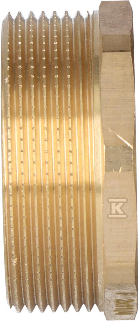 Redukcja mosiężna 2"x5/4" żółta R11Z - obrazek 3