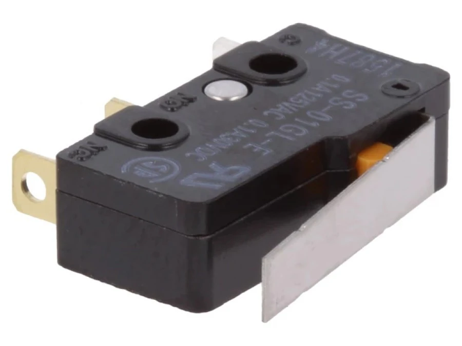 Mikroprzełącznik SNAP ACTION z dźwignią SPDT 0,1A/125VAC SS‑01GL‑E - obrazek 1