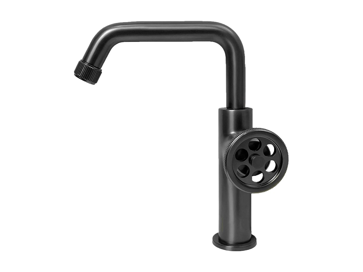Indus bateria umywalkowa niskie wykonanie szary metaliczny - Essebagno 1385321 - obrazek 1