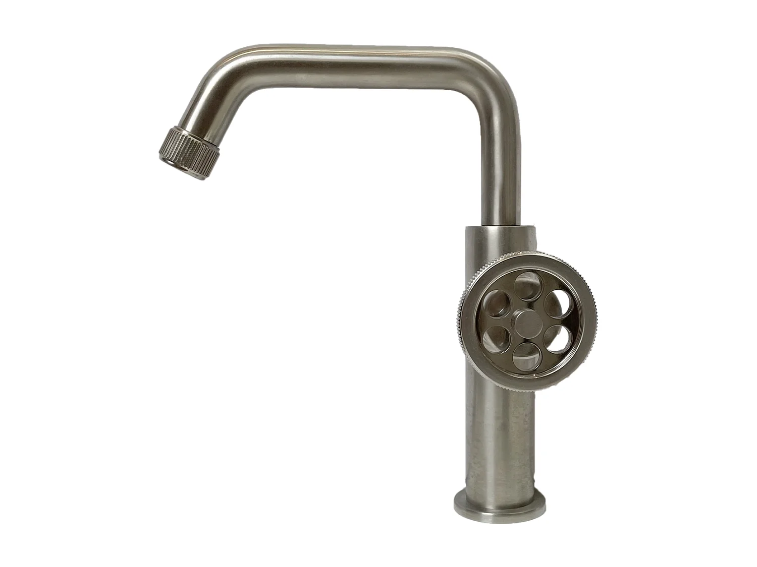Indus bateria umywalkowa niskie wykonanie ze stali nierdzewnej - Essebagno 1385375 - obrazek 1