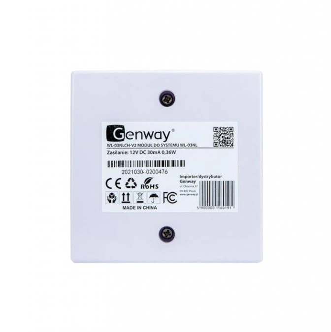 Moduł do podłączania unifonów systemu WL‑03NL GENWAY WL‑03NLCH - obrazek 3