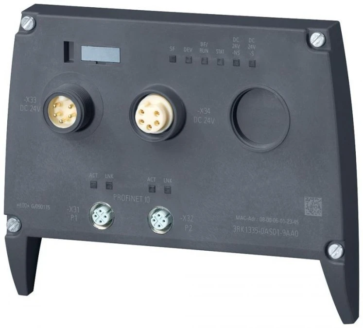 Moduł komunikacyjny SIRIUS z ProfiNET z zdejmowalnym połączeniem 2 x M12 3RK1335‑0AS01‑0AA0 - obrazek 1