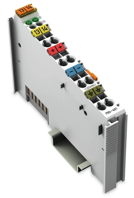 Moduł 2DI 24V DC 0,2ms 750‑401 - obrazek 1