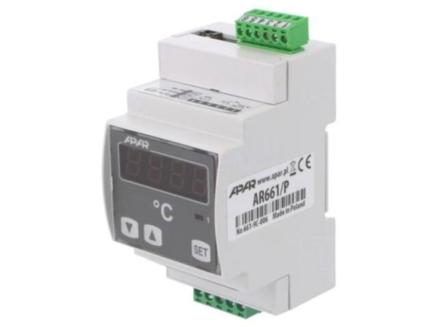 Moduł ‑ regulator, temperatura, SPDT, na szynę DIN, AR661, 0÷50C AR661/P - obrazek 1