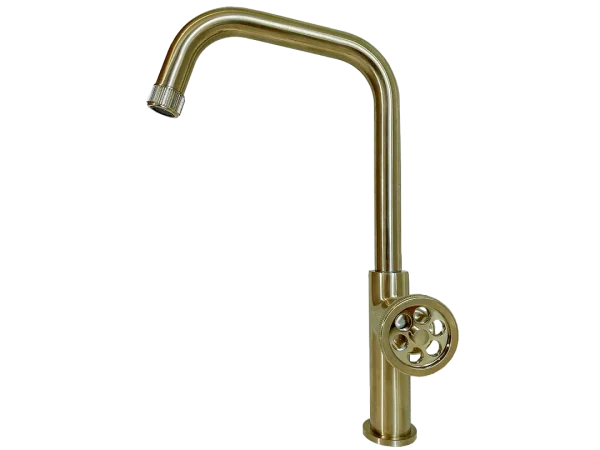 Indus bateria zlewozmywakowa ze szczotkowanego złota – Essebagno 1402761 Indus bateria zlewozmywakowa ze szczotkowanego złota – Essebagno 1402761